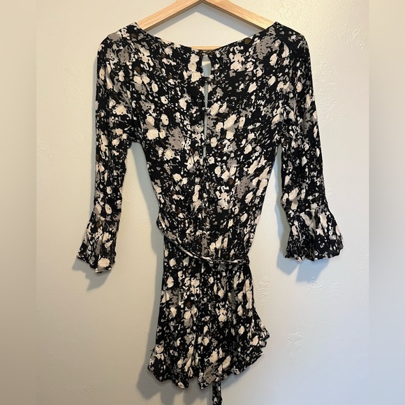 Free People All the Right Ruffles Romper - Picture 14 of 14